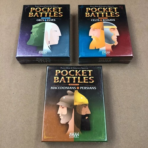 Pocket battles board game orcs - battles,